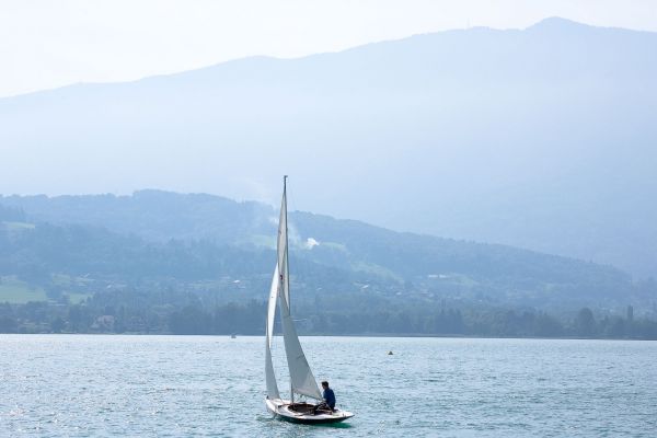 Boat Annecy Lake Haute Savoie
