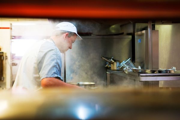 Kitchen Restaurant Blanc Marigny Saint Marcel